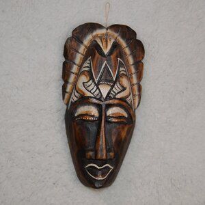 Afrocentric decorative Art mask wall hanging